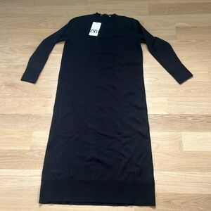 Zara long knit dress